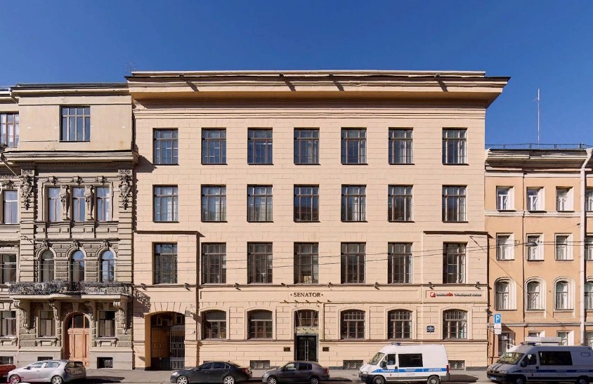 фасад дома, здание по адресу г Санкт-Петербург, ул 2-я Советская, д 7